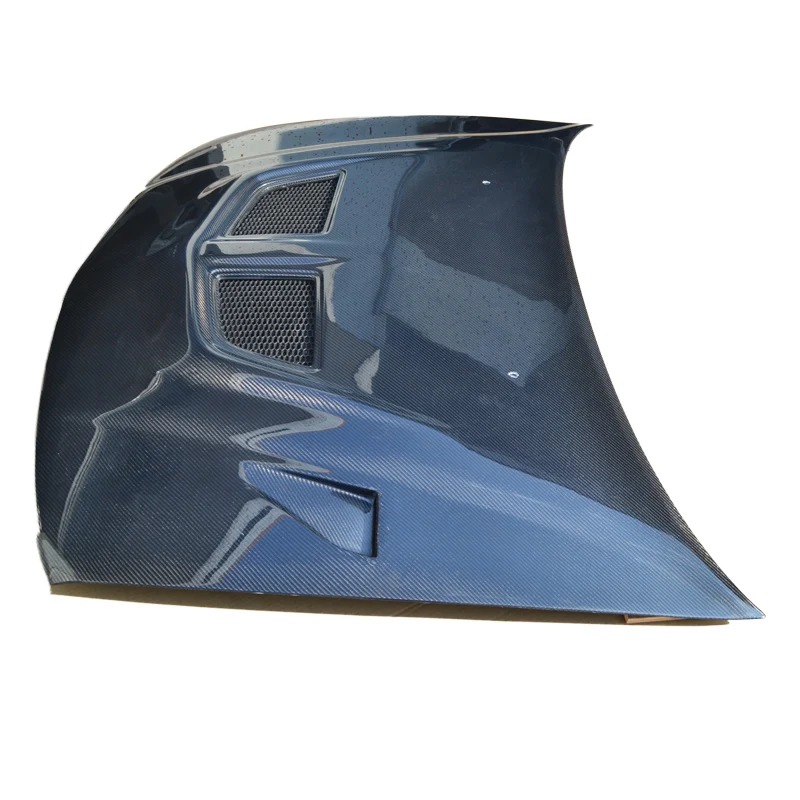 Lancer Evolution Evo 5 1998-2000 Carbon Fiber Hood Bonnet OEM Style Engine Cover with New Condition Clips Included
